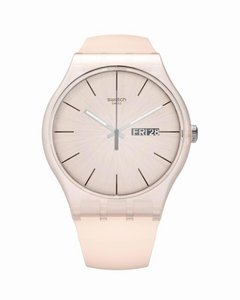 Reloj Swatch Mujer Rose Rebel Suot700 Silicona Sumergible