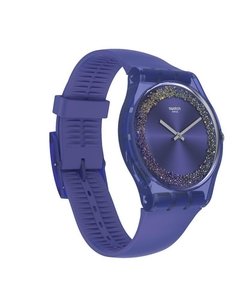 Reloj Swatch Mujer Purple Rings Suov106 Sumergible Silicona - comprar online
