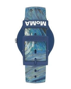 Imagen de Reloj Swatch MoMA The Starry Night by Vincent Van Gogh SUOZ335