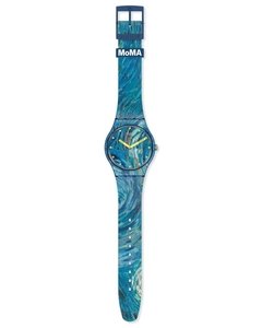 Reloj Swatch MoMA The Starry Night by Vincent Van Gogh SUOZ335