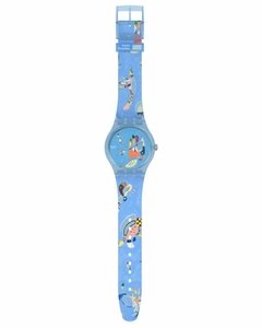 Reloj Swatch Unisex Blue Sky, By Vassily Kandinsky SUOZ342 - Cool Time