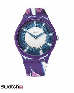 Reloj Swatch Unisex Dragonball Z Gohan X Swatch Suoz345