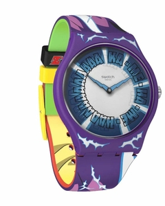 Reloj Swatch Unisex Dragonball Z Gohan X Swatch Suoz345 en internet
