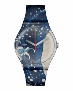 Reloj Swatch Unisex SWATCH ART JOURNEY 2023 The Great Wave By Hokusai & Astrolabe SUOZ351 - comprar online