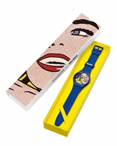 Reloj Swatch Unisex SWATCH ART JOURNEY 2023 Girl By Roy Lichtenstein, The Watch SUOZ352 - tienda online