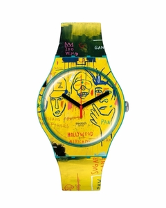 Reloj Swatch Unisex SWATCH ART JOURNEY 2023 Hollywood Africans By Jm Basquiat SUOZ354 - comprar online