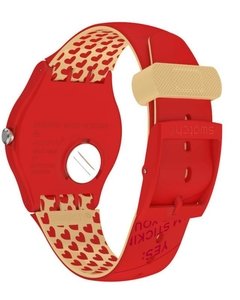 Reloj Swatch Unisex Valentine's Day Suoz718 P(e/a)nse-moi en internet