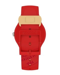 Reloj Swatch Unisex Valentine's Day Suoz718 P(e/a)nse-moi - Cool Time