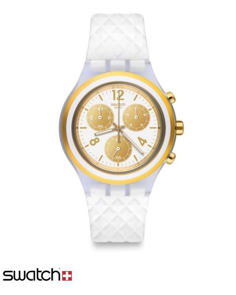 Reloj Swatch Mujer Diaphane Svck1008 Elegolden