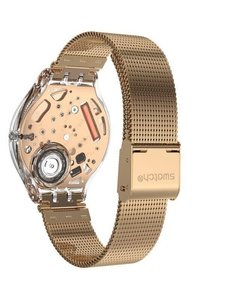 Reloj Swatch Mujer Skindesert Svok107m Acero Rose Sumergible - Cool Time