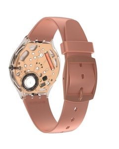 Reloj Swatch Mujer Skin Amor Svok108 Rosado Malla Silicona - Cool Time