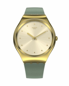 Reloj Swatch GREEN MOIRE SYXG113 + MOCHILA en internet