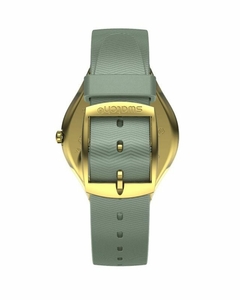Reloj Swatch GREEN MOIRE SYXG113 + MOCHILA