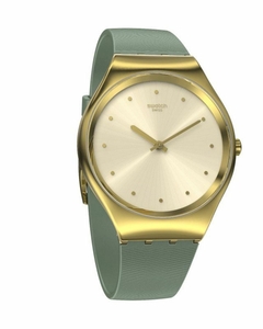 Reloj Swatch GREEN MOIRE SYXG113 + MOCHILA - Cool Time