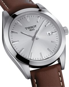 Reloj Tissot Hombre Gentleman Cuero T127.410.16.031.00 en internet