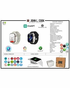 Smartwatch John L. Cook World GPT - comprar online