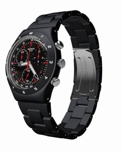 Reloj Swatch Unisex Chrono Camouflage Ycb4019ag Black Coat - comprar online