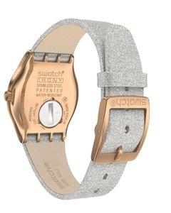 Reloj Swatch Mujer Holiday Collection Ylg145 Grey Sparkle - Cool Time