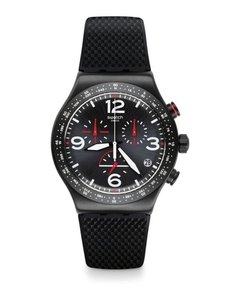 Reloj Swatch Hombre Power Tracking Yvb403 Black Is Back