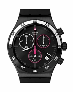 Reloj Swatch Unisex May Collection Magenta At Night YVB413 en internet