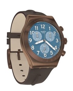 Reloj Swatch Hombre Core Yvc100 Back To Copper - tienda online