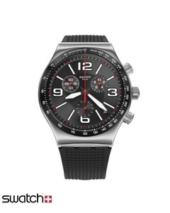 Reloj Swatch Hombre Irony Chrono Yvs461 Very Dark Grid