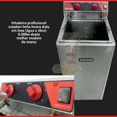 Fritadeira Elétrica FZ28 da Croydon Usada (estudo troca)