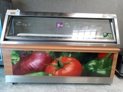 Balcão Condimentador Refrigerado 39 partes Subway com porta de Vidro - SitedaPizza