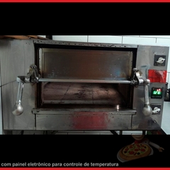 Forno Lastro Elétrico Flexa de Ouro Pizza / Esfiha / Pães (usado) estudo troca