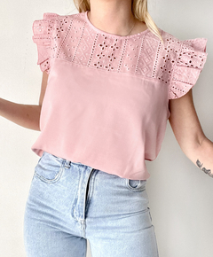 Remera Ani Rosa - comprar online
