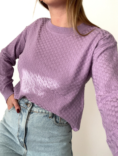 Sweater Amparo Lila en internet