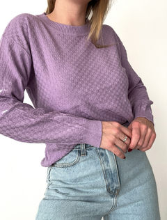 Sweater Amparo Lila