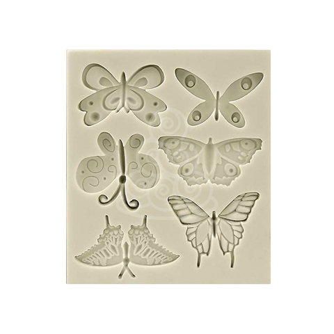 Molde de Silicona Mariposas 6 modelos