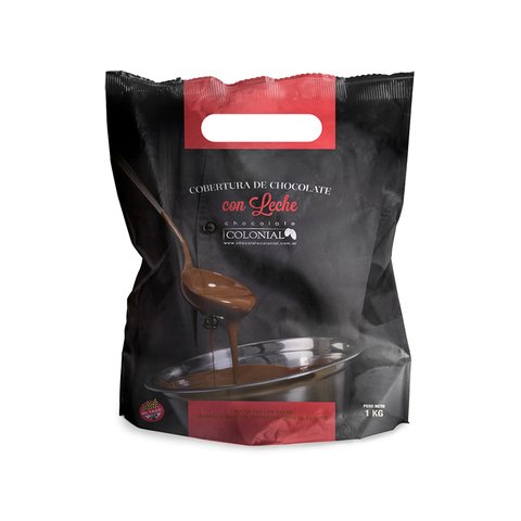 Chocolate Cobertura con Leche 1 kg. - Sin Tacc - COLONIAL