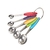 Cucharas Medidoras Metalicas Set 5 un