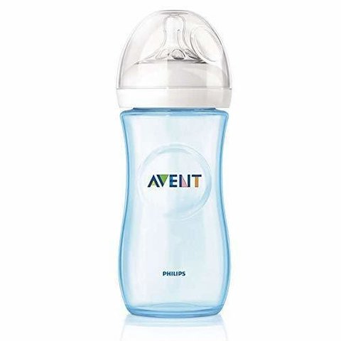 Mamadeira Linha Pétala 330ml - Philips Avent - SCF037/17 - AZUL