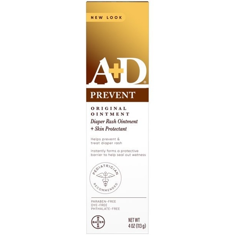 Pomada A+D Tradicional Ointment Diaper Rash Cream (Bisnaga 113g) - Bayer
