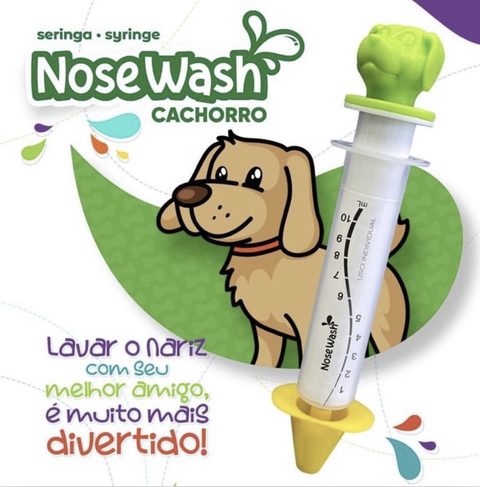 Seringa Lavagem Nasal Infantil - Nosewash - BABY IMPORTAÇÃO