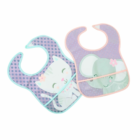 Kit 2 Babadores Impermeáveis - Modelos - Clingo - comprar online