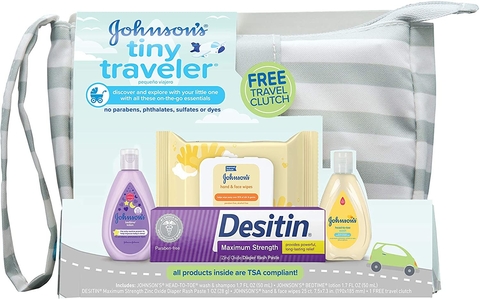 Kit de Viagem Baby Johnson´s Tiny Traveler USA