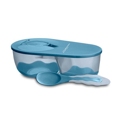 Prato Fundo com Divisória e Colher Funny Meal (CORES) Multikids Baby - comprar online