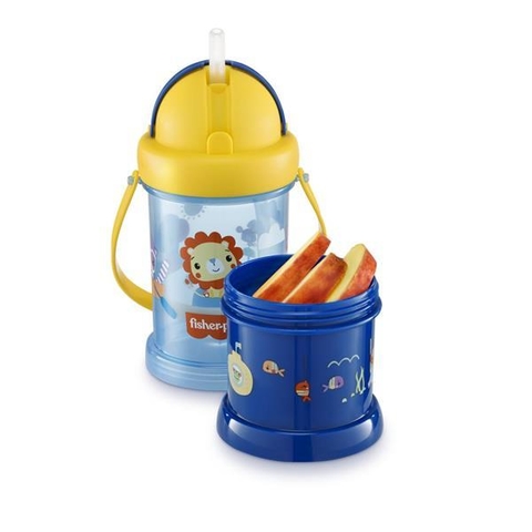 Imagem do Copo com Porta Snacks/Biscoito, Cores, Fisher-price