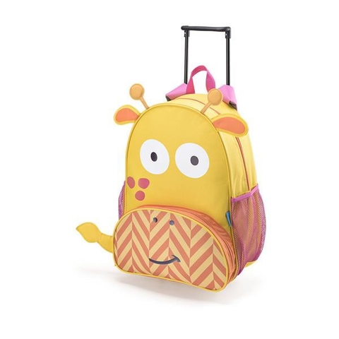 Mochila 2 em 1 Com Rodinha (Zoo Dog/ Zoo Giraffe/ Zoo Cat) Multikids na internet