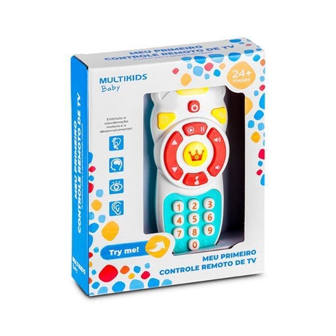 Meu Primeiro Controle Remoto De Tv - Multikids Baby