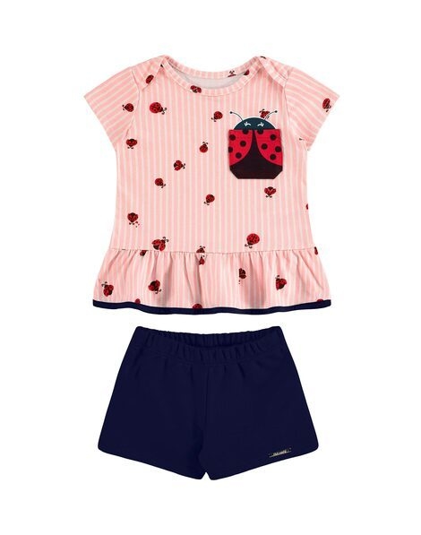 Conjunto Joaninha Baby Cores na internet