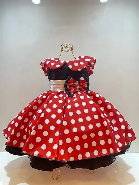 Vestido Festa Minnie