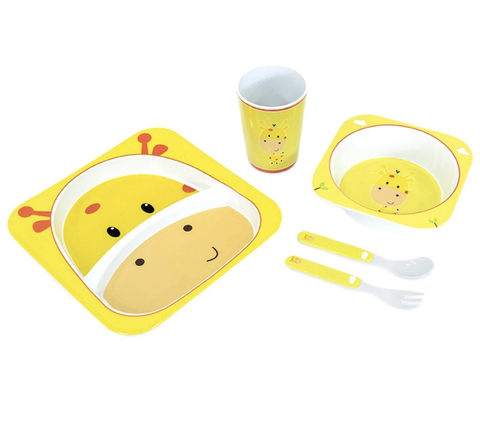 Kit Alimentação Infantil Turminha Animal 5 Peças (Diversos Modelos) – Unik Baby na internet