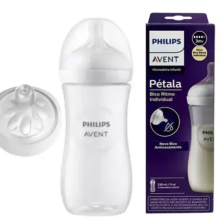 Mamadeira Linha Pétala 330ml - Philips Avent