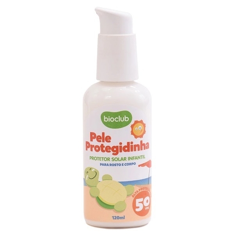 Protetor Solar Infantil Natural - Pele Protegidinha Bioclub® 120ml