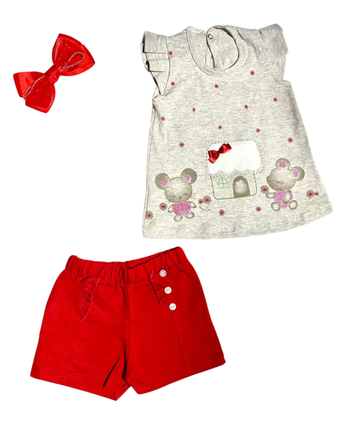 Conjunto Ursinha BabyGirl